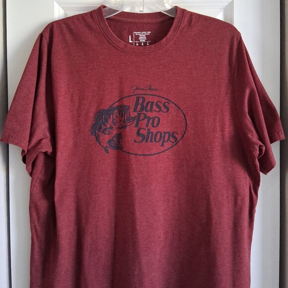 Bass Pro Shops Johnny Morris Original Logo T-shirt Men's Size L - Picture 2 of 10